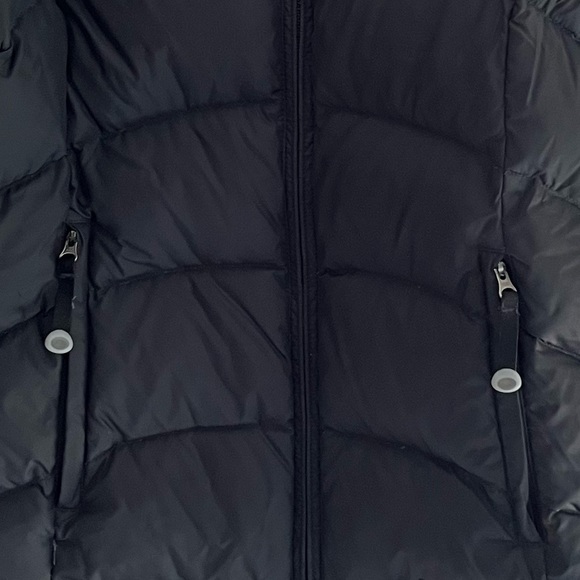 L.L Bean Goose Down Black Puffer - Small EUC - Picture 3 of 3
